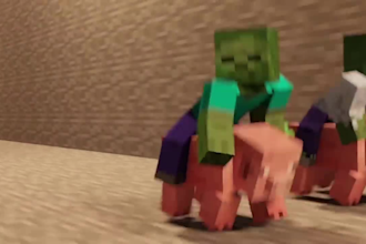 create minecraft animations for your youtube shorts, tiktok