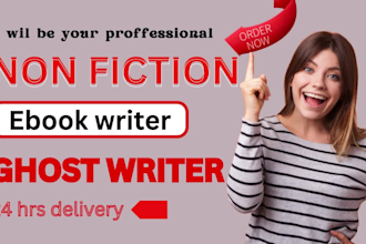 do fiction book ghostwriter, ebook ghostwriter, self help romance ghostwriter