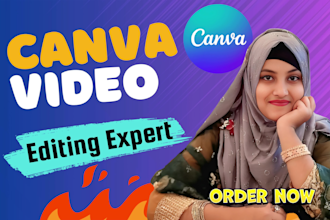 make professional canva video and image editing
