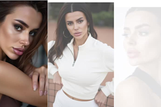 create a unique ai portrait photoshoot based on your photos