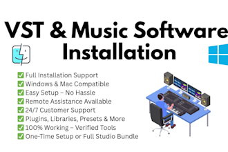 install vst plugins and music software on windows and mac