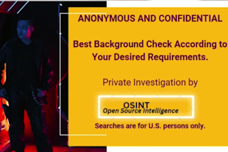 be your private investigator as a cyber security expert