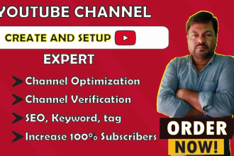 do youtube channel create and setup for channel monetization