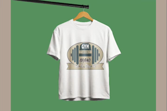 do colorful and custom tshirt design