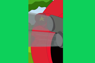 create 2d memecoin animation, 2d memecoin art, 2d memecoin video