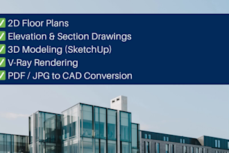 convert sketches or pdfs to autocad dwg files