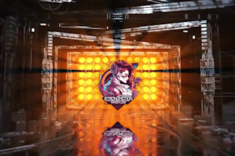 create custom 2d 3d logo animation with effects