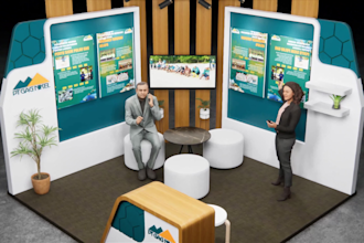 design trade booths, showbiz booths, and custom booths