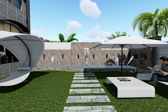 create 3ds max model and architectural render for exterior , interior