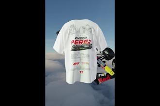 create a realistic t shirt animation for your brand or project