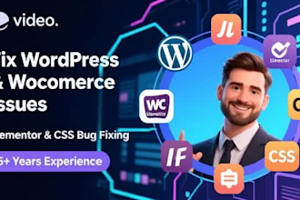 fix wordpress issues, bugs, errors, elementor, and payments