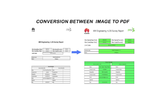 make excel formula sheet, solution and conversion