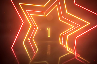 amazing luxury  new years countdown