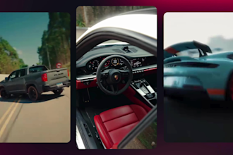 edit cinematic car video and reel with color grading sound design
