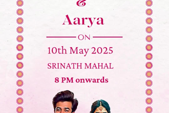 create animated wedding digital invitation video