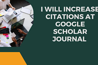 increase citations at google scholar journal