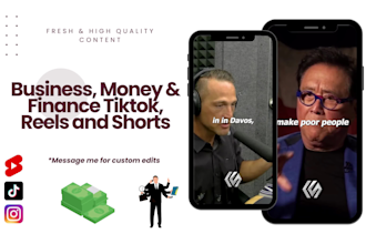 make 50 business money and finance tiktok reels and shorts
