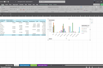 clean, format, merge, split excel data