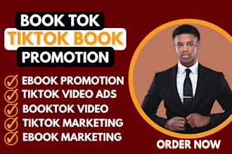 do booktok promotion tik tok video ad book promotion tik tok ads ebook marketing