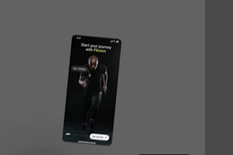 build fitness trainer app, coach, yoga, workout, gym app UI UX for android IOS