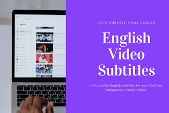 subtitle your english youtube videos