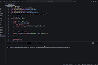 make custom automation bots and scripts using python