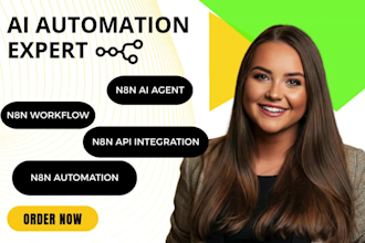 n8n automation n8n ai agent n8n workflow n8n expert n8n api integration n8n ai