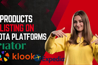 do tour hotel property listing on ota website airbnb klook gyg and connect bokun