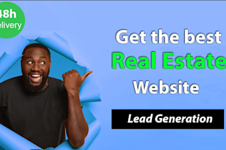 create a real estate investor website