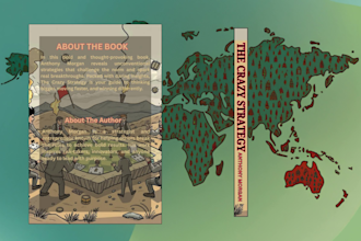 do ebook cover design, cookbook cover design, KDP book cover design for print