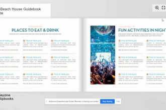 provide beach house airbnb guest welcome book template