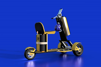 do 3d modelling, 3d rendering, industrial and product design