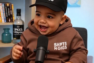 create ai baby podcast funny ai baby podcast ai viral reels ai talking video