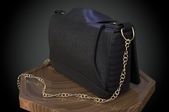 do custom 3d bag modeling, bag design, 3d fashion products and animation