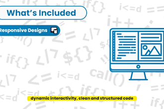 convert your design into a dynamic webpage
