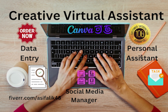 be your creative admin assistant