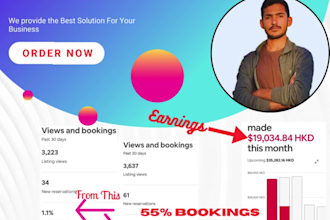 create airbnb listing and listing SEO optimization