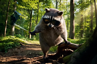 create a realistic animal ai video using google veo 3