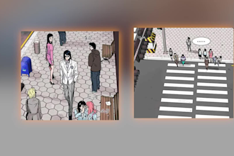 manga recap video editing