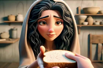 do ai bible animation, ai bible storytelling, 3d bible story video