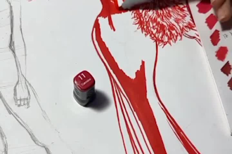 do custom fashion illustration, sketch, fashion accessories