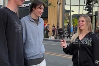 film  tiktok  ugc street interview video for your app, product, brand