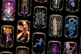 custom tcg card game or board game design