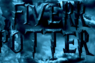 create a harry potter movie style intro in 24hr