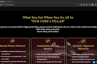 build your funnel website on systeme or ghl or any platform you prefer
