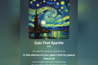 make a love song for your loved ones