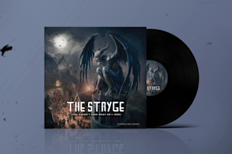 design an album cover or cd cover art for you