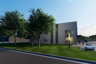 design warehouse industrial buildings walkthrough animation