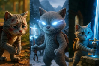 create ai video art or ai generated animation