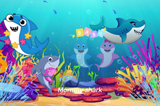 create 2d cartoon videos for your kids youtube channel